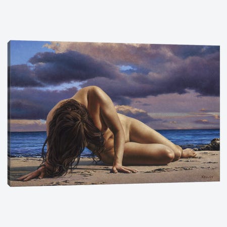 Before The Deluge Canvas Print #PKE18} by Paul Kelley Canvas Art