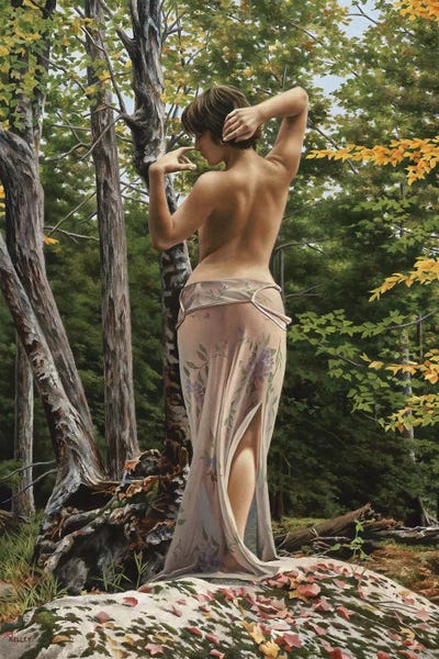Draped In Realism: Mystic Forest by Paul Kelley
