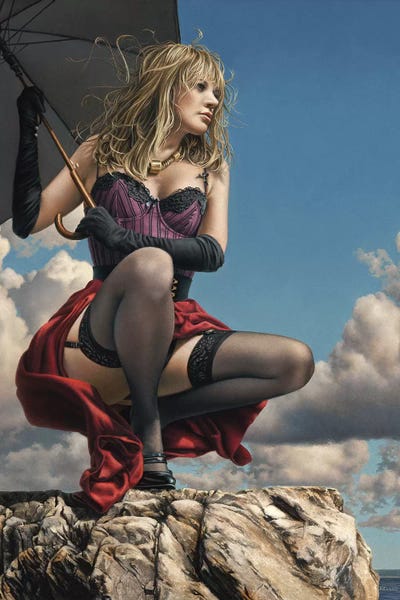 Wind From The West by Paul Kelley framed canvas print