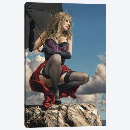 Wind From The West Canvas Print #PKE50} by Paul Kelley Canvas Art
