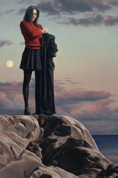 Women's Coats & Jackets: November Moon by Paul Kelley