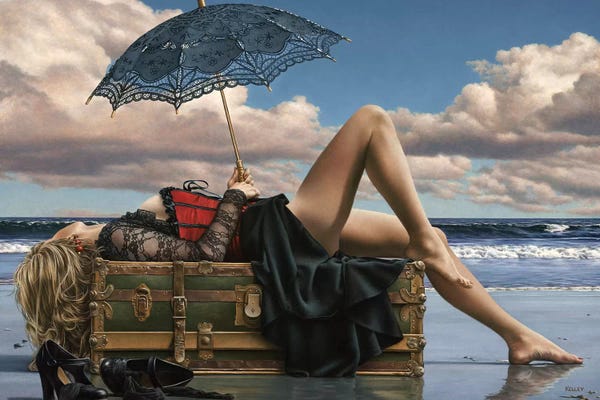 Paul Kelley: Summers Supine Eve by Paul Kelley