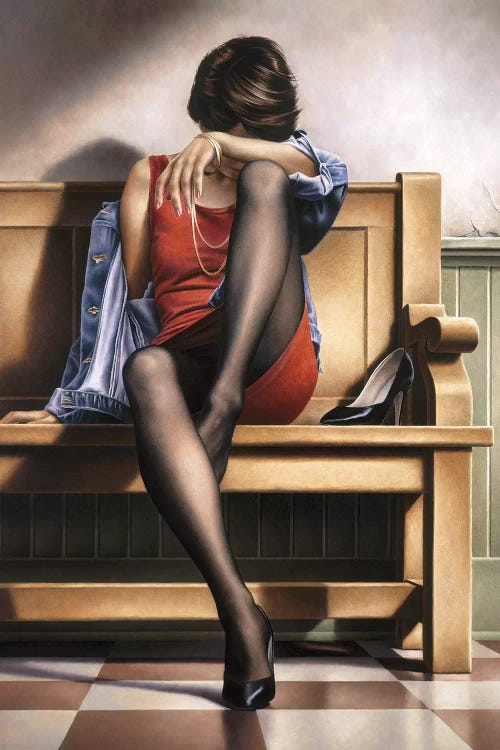 The Bench by Paul Kelley wall art