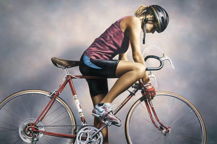 The Cyclist by Paul Kelley wall art