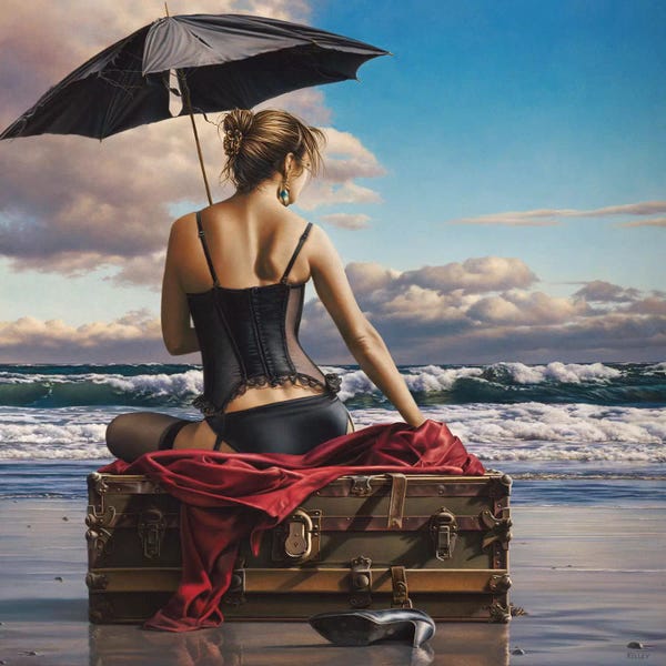 Umbrellas: On The Edge Of The World by Paul Kelley