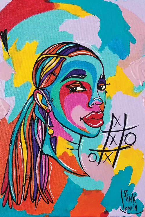 Houston by Pinklomein wall art
