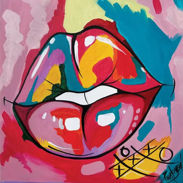 Colorful Abstracts: Tropical by Pinklomein