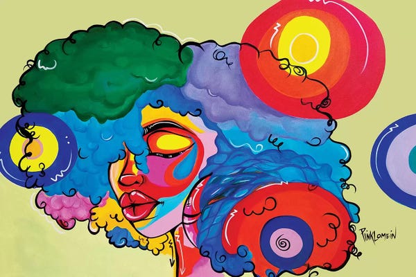 Colorful Abstracts: Bali by Pinklomein