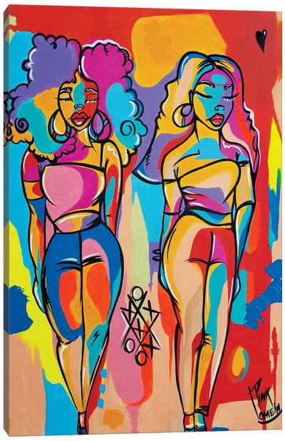 Carolina Canvas Art Print - LGBTQ+ Art