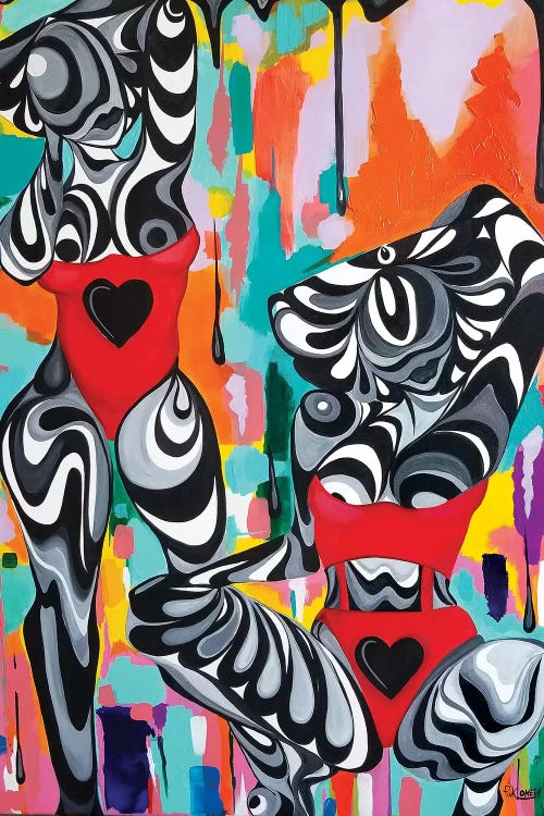 Domino by Pinklomein wall art