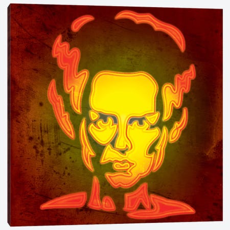 Bride Of Frankenstein Canvas Print #PKN1} by 5by5collective Canvas Print