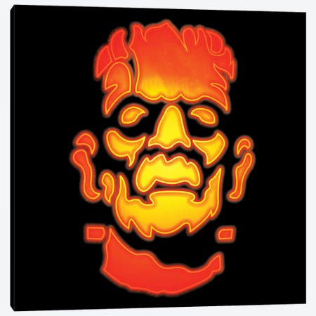 Frankenstein's Monster Canvas Print #PKN5} by 5by5collective Canvas Wall Art