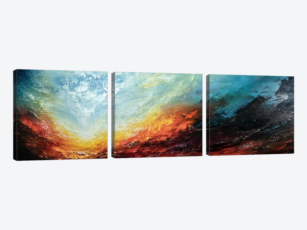 Evocation by Paul Kingsley Squire 3-piece Canvas Art