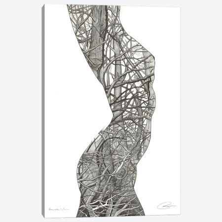 Human Nature Two Canvas Print #PKS47} by Paul Kingsley Squire Canvas Artwork