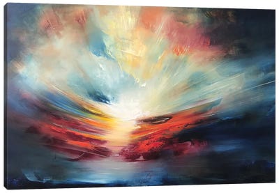 Etheric Sun Canvas Art Print - Paul Kingsley Squire