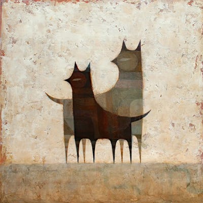 It's Just You And Me by Paul Barnes acrylic art print