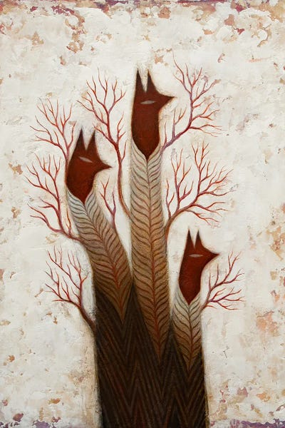 Folksy Fauna: Foxes by Paul Barnes