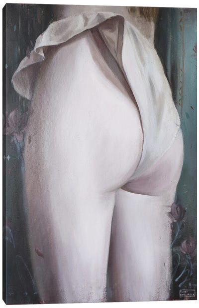 Magnolia Canvas Art Print - Polina Kharlamova