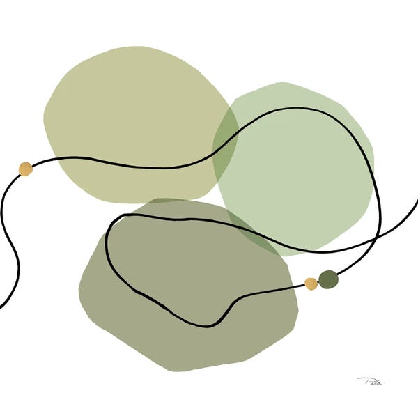 Pela: Sinuous Trajectory II In Green by Pela