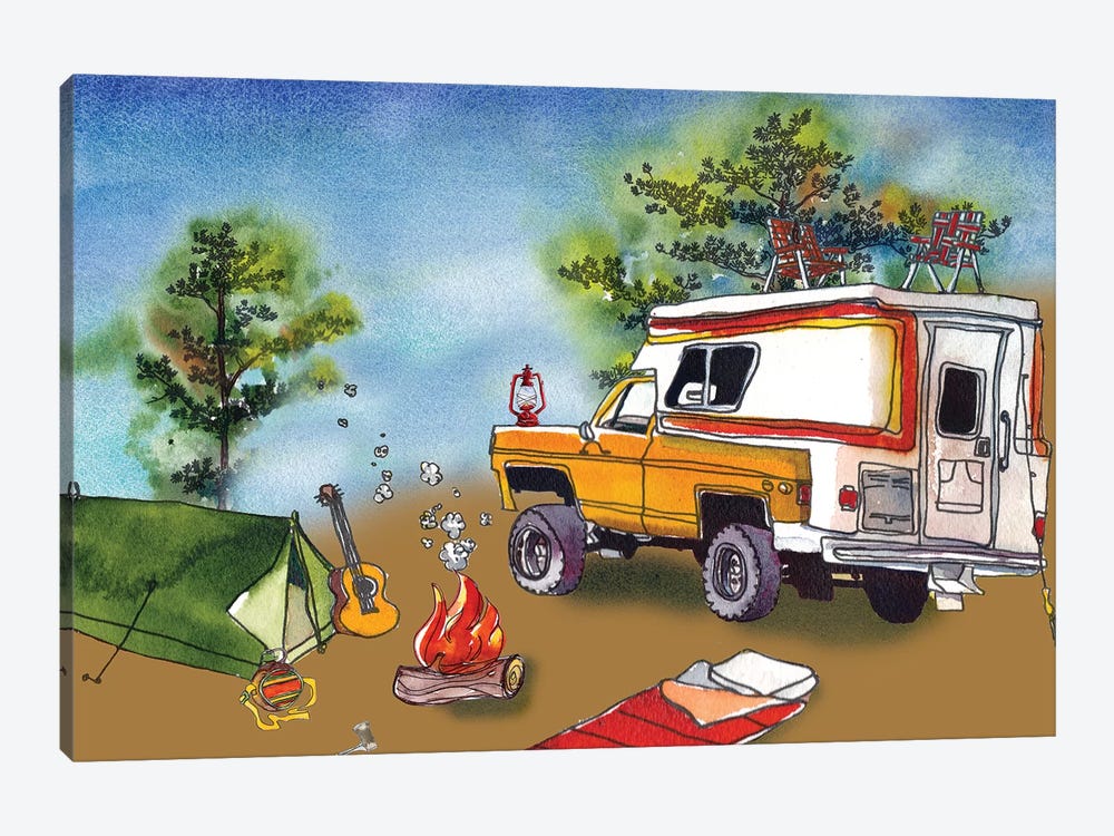 Camp Out I by Paul McCreery 1-piece Art Print
