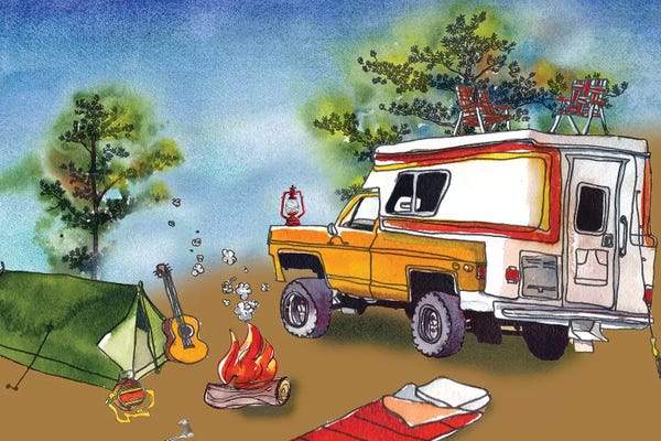 Paul McCreery: Camp Out I by Paul McCreery