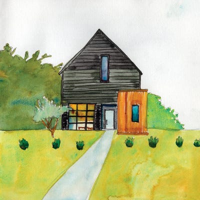 Cool Cabin I by Paul McCreery framed wall art