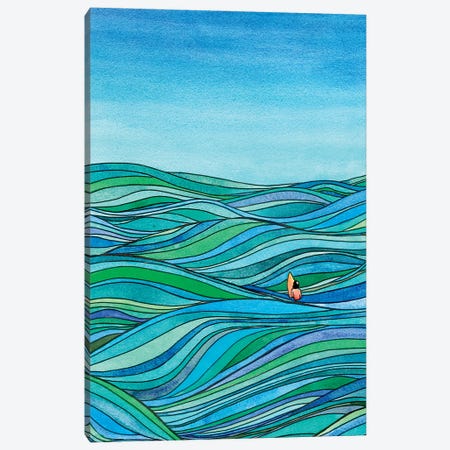 Surfer Bruh Canvas Print #PLM49} by Paul McCreery Canvas Artwork