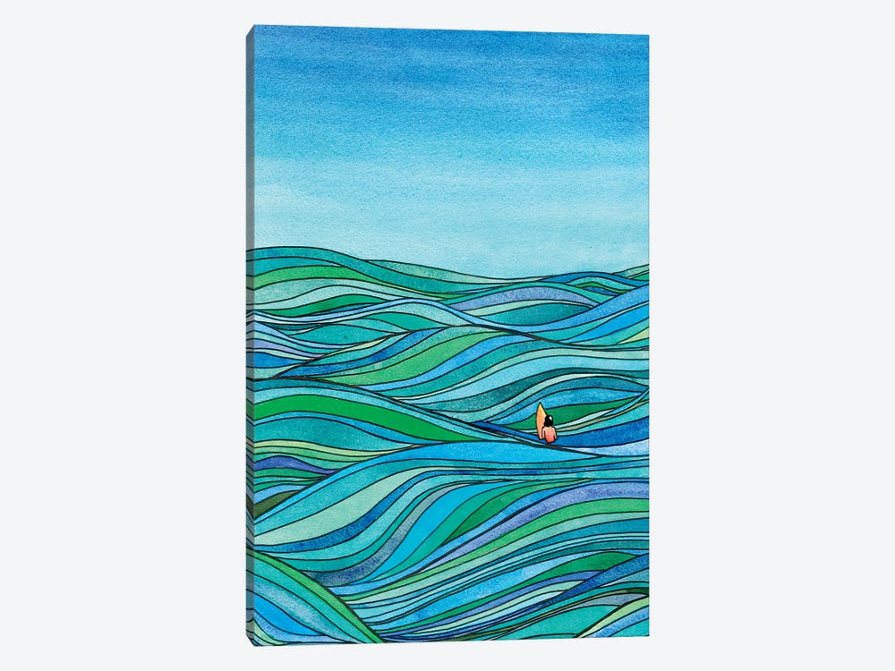 Surfer Bruh by Paul McCreery 1-piece Art Print