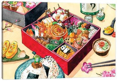 Osechi Canvas Art Print - Seafood