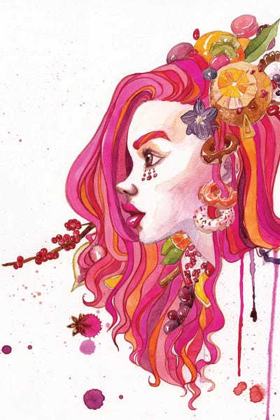 Penelopeloveprints: Pink Hair by Penelopeloveprints