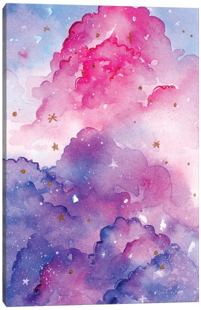 Star Clouds Canvas Art Print - Penelopeloveprints