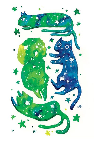 Kittens: Starry Kitties by Penelopeloveprints