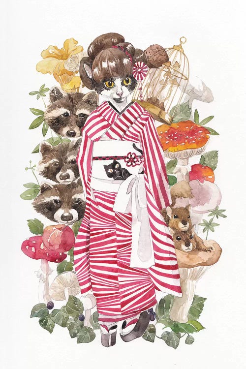 Yugata by Penelopeloveprints wall art