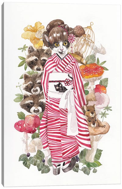 Yugata Canvas Art Print - Penelopeloveprints