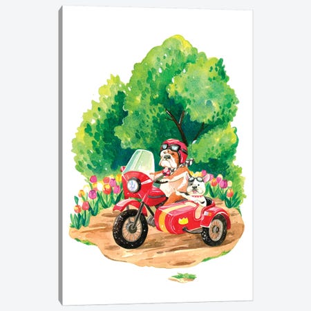 Spring Road Trip Canvas Print #PLP44} by Penelopeloveprints Canvas Art