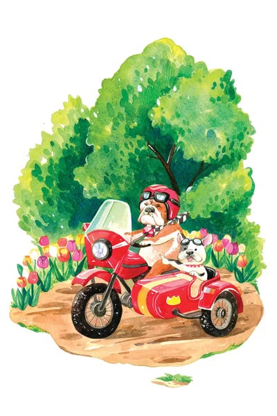 Bulldogs: Spring Road Trip by Penelopeloveprints