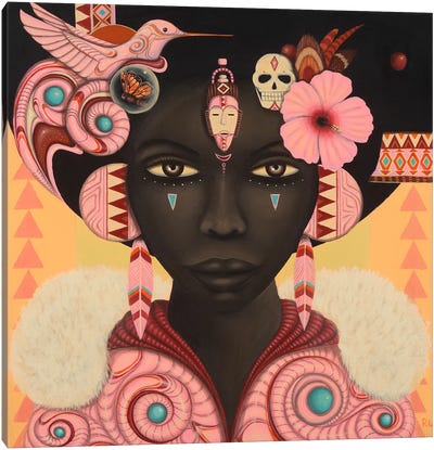 Keeya Canvas Art Print - Black History Month
