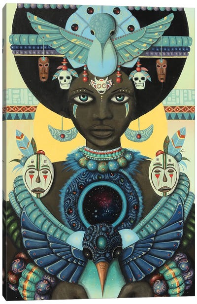 Primordial Spirit Canvas Art Print - Black History Month