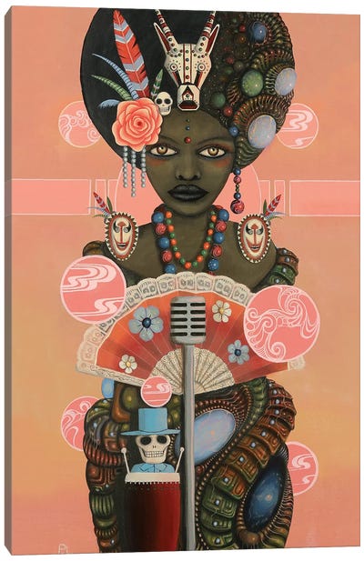 The Singer Canvas Art Print - Black History Month