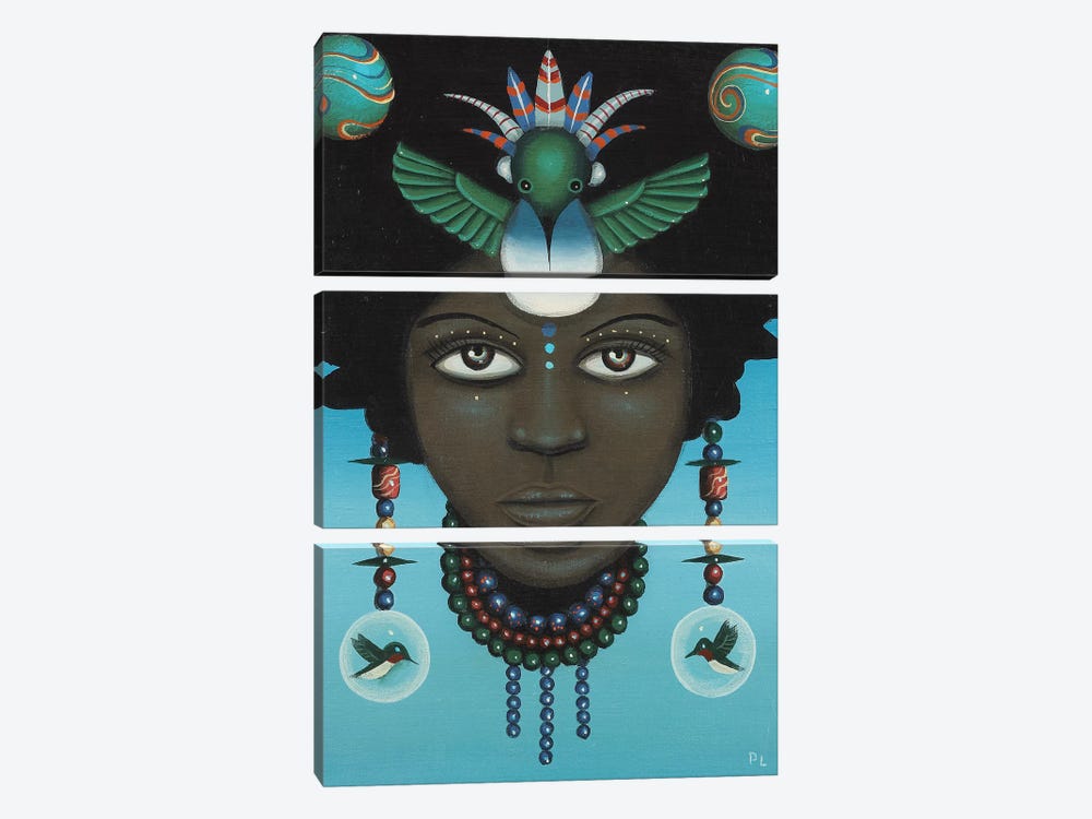 Untitled' by Paul Lewin 3-piece Canvas Art Print