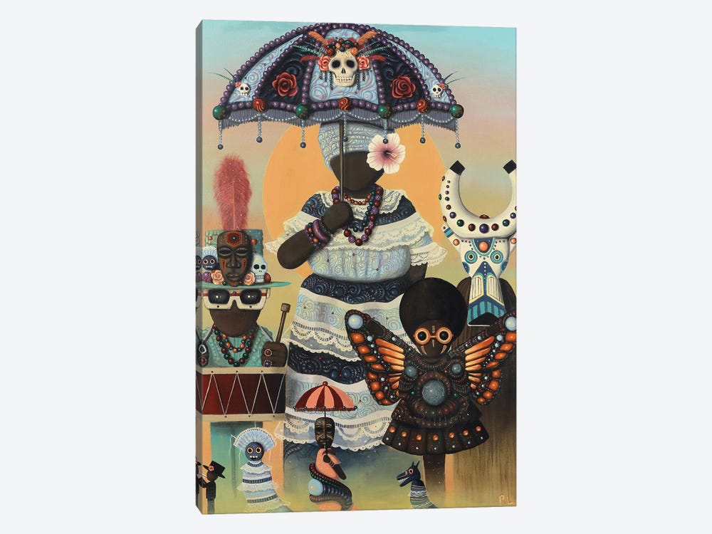 Carnival Day by Paul Lewin 1-piece Canvas Artwork