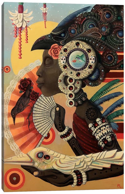 Emergence Canvas Art Print - Afrofuturism