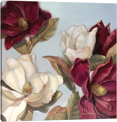 Magnolia Canvas Art Print