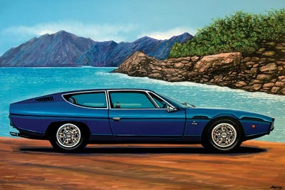 Lamborghini Espada by Paul Meijering canvas print