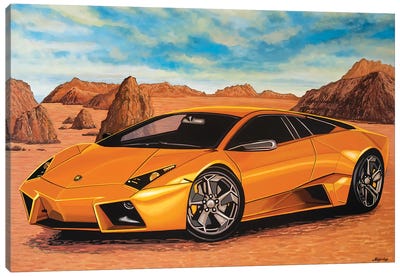 Lamborghini Reventon Canvas Art Print - Lamborghini