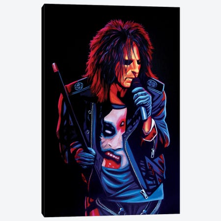 Alice Cooper I Canvas Print #PME10} by Paul Meijering Canvas Art