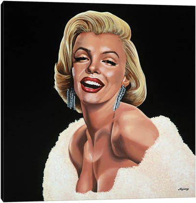 Marilyn Monroe I Canvas Art Print - Paul Meijering