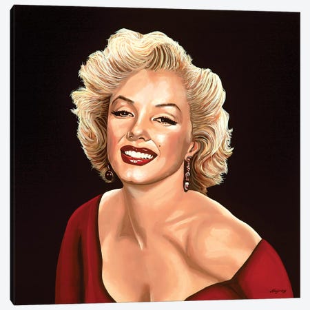 Marilyn Monroe III Canvas Print #PME112} by Paul Meijering Canvas Print