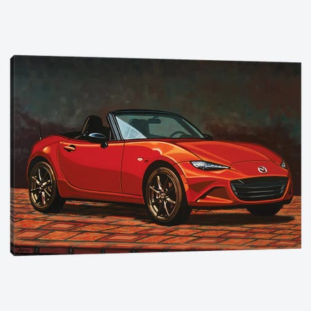 Mazda Mx5 Canvas Print #PME117} by Paul Meijering Canvas Art