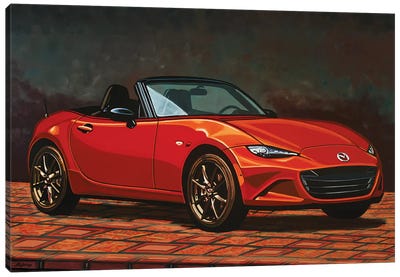Mazda Mx5 Canvas Art Print - Paul Meijering
